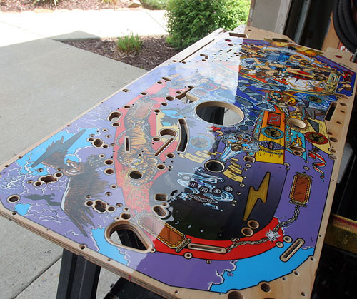 Playfield clearcoat services placeholder image